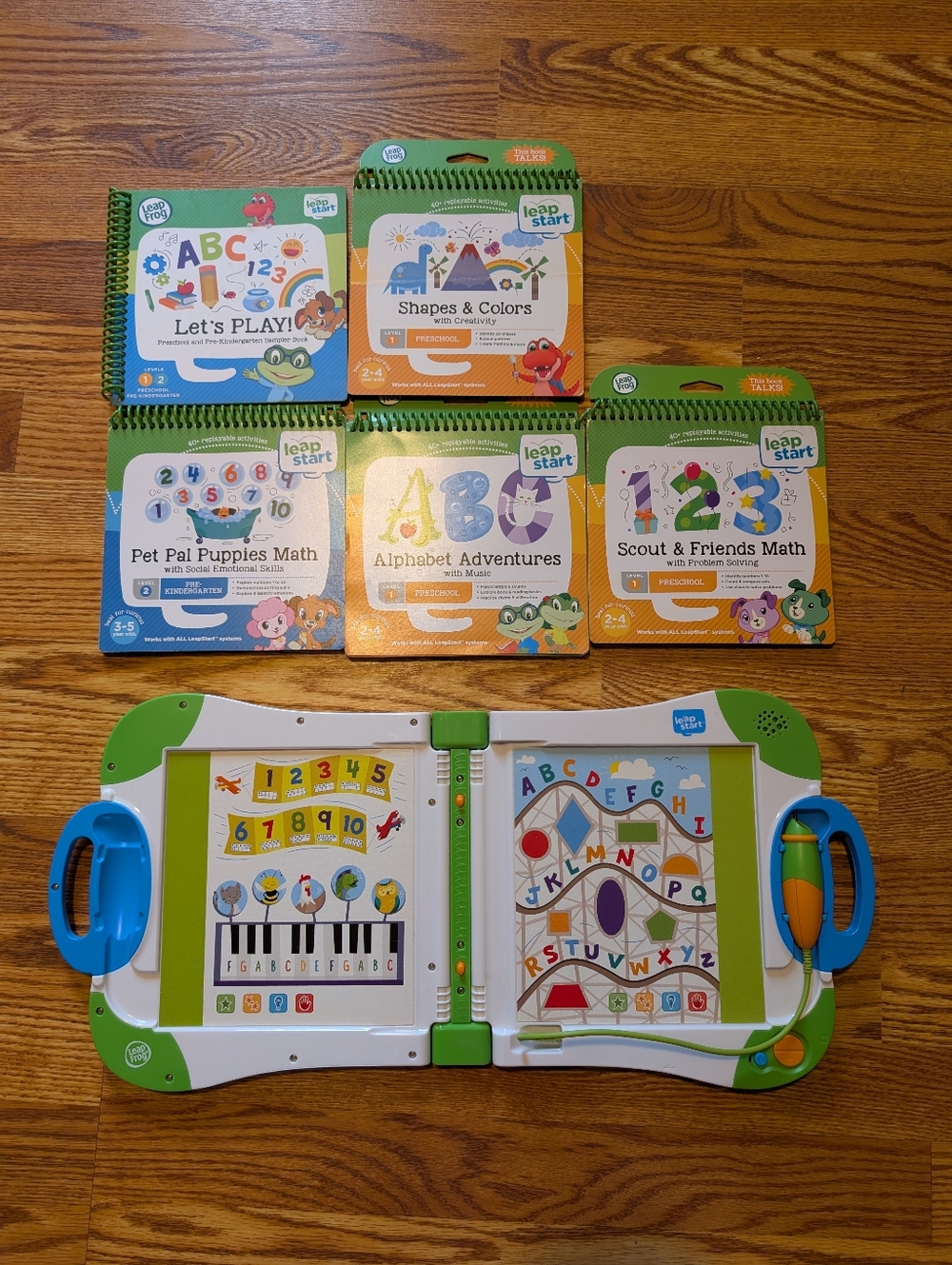 LeapFrog LeapStart Learning Kit with 6 Activity Books